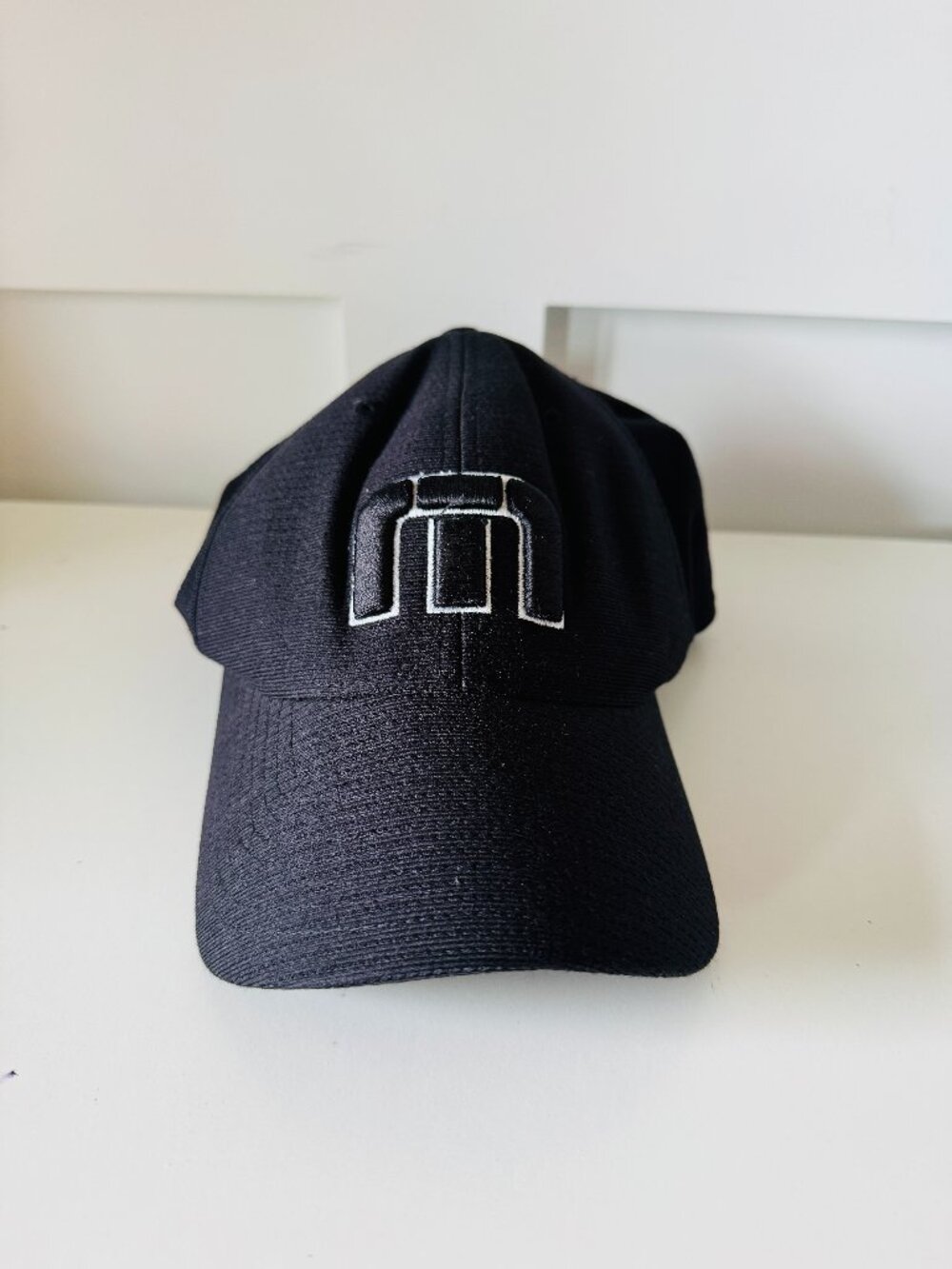 Travis Mathew Flexfit Golf Hat Black L/XL